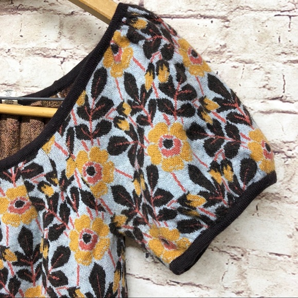 🔴SOLD Anthropologie Moth Sweater Peplum Top - Picture 3 of 7